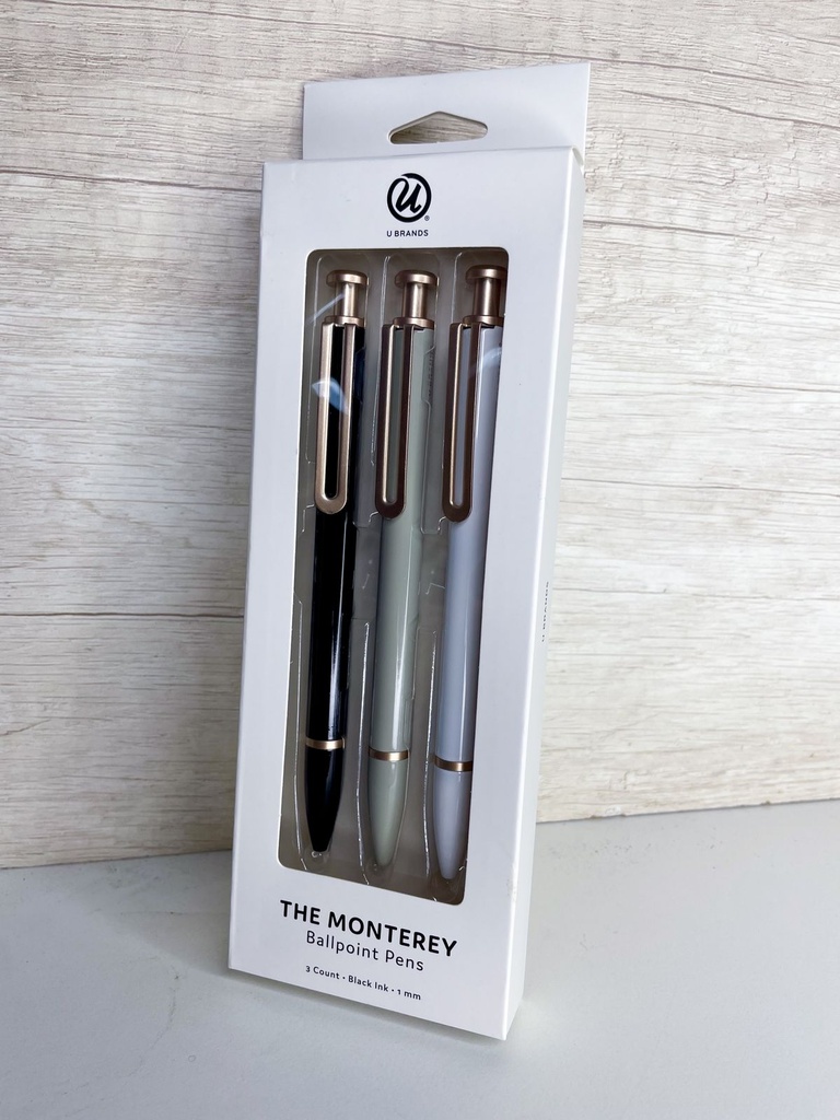 Set de lapiceras boligrafos x3