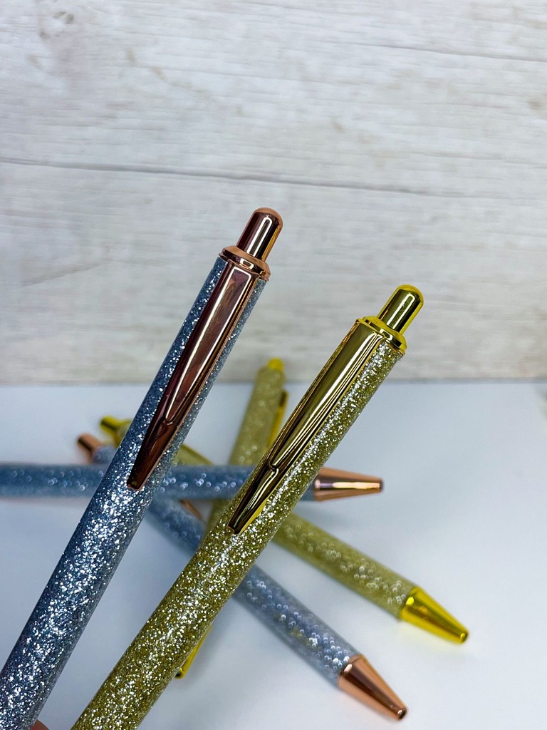 Lapicera con brillo