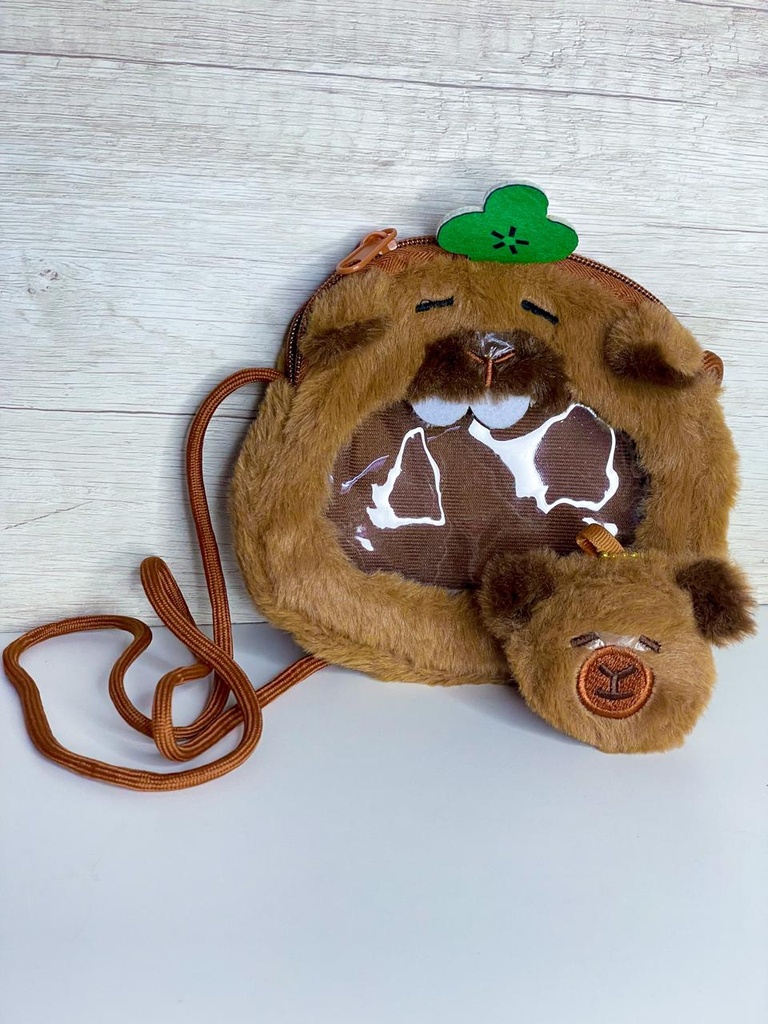 Cartera bandolera capybara