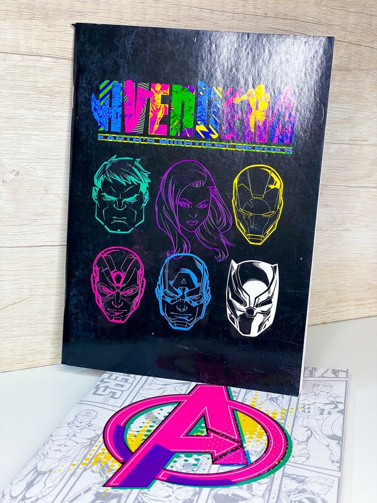 Cuaderno avengers