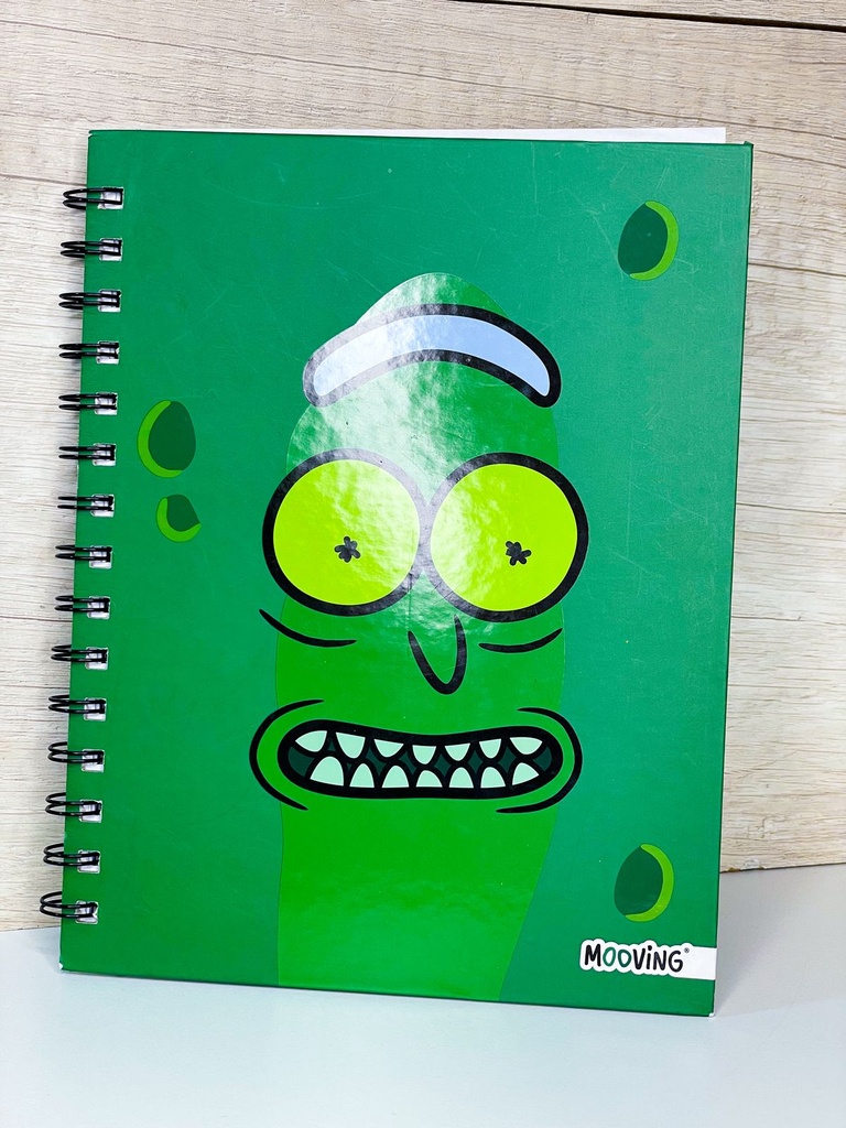 Cuaderno espiral rick and morty A5