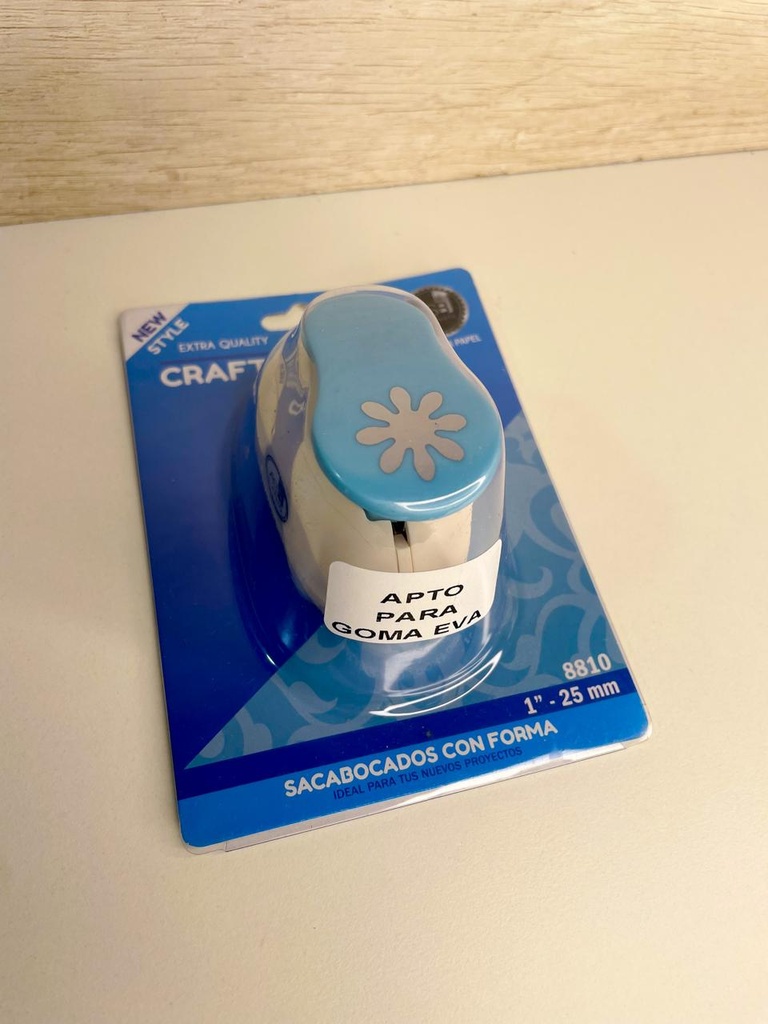 Perforadora con forma para goma eva 25mm