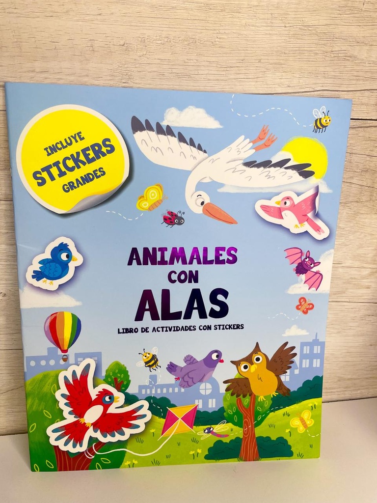 Libro animales con alas