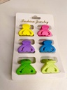 Broche x6 pastel