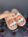 Pantufla importada zorro 36-37