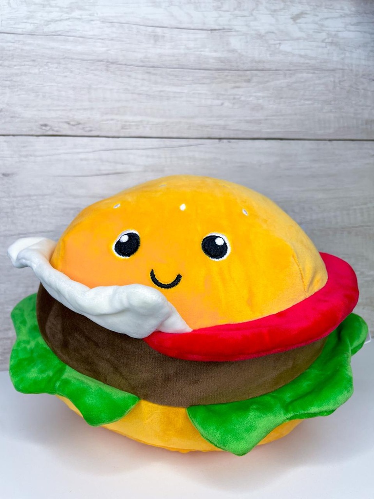 Peluche hamburguesa 25cm