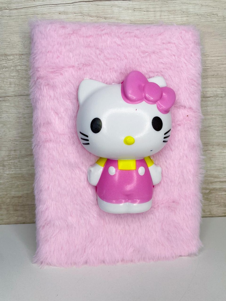 Cuaderno peluche squishy kitty