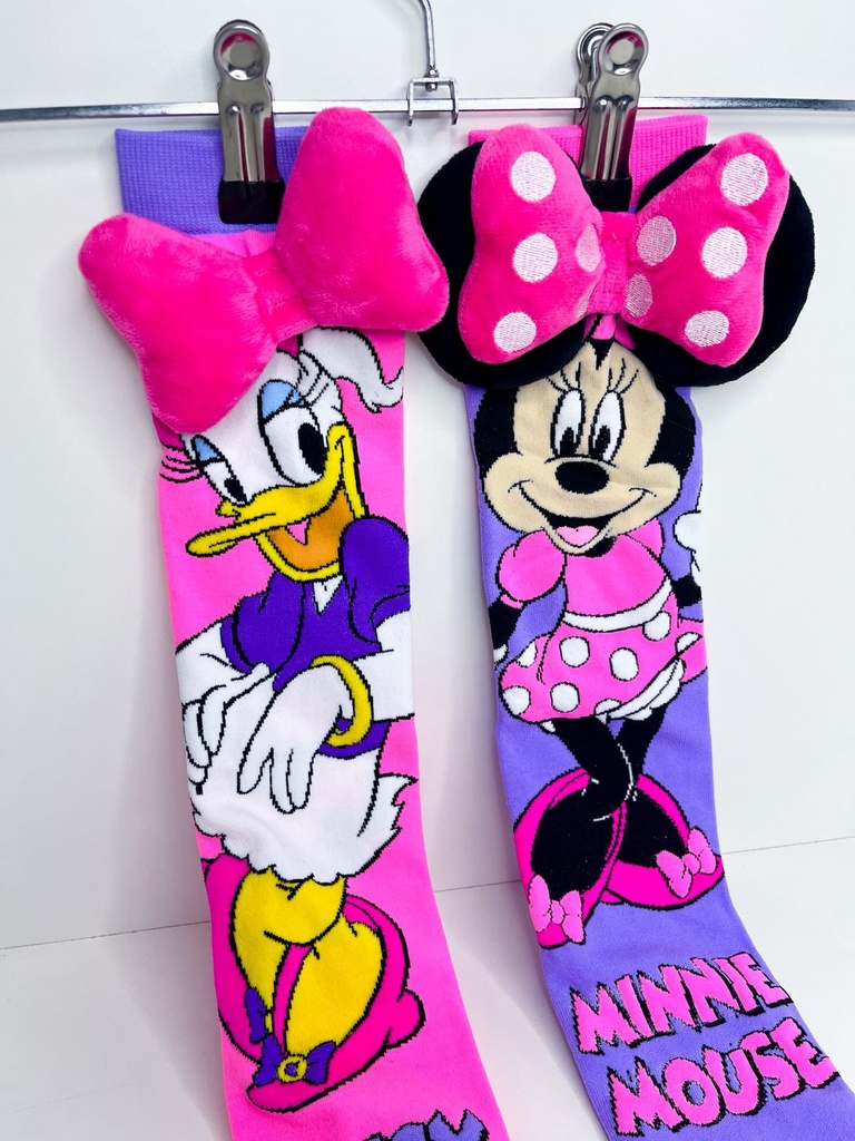 Medias minnie y daisy caña alta