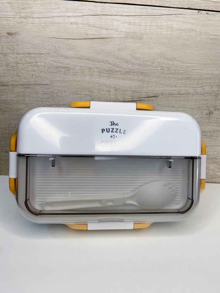 Lunchera con divisiones puzzle