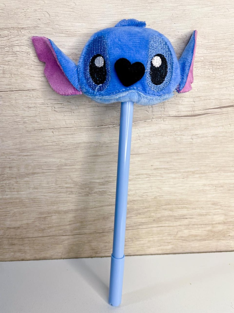 Lapicera peluche stitch - angela