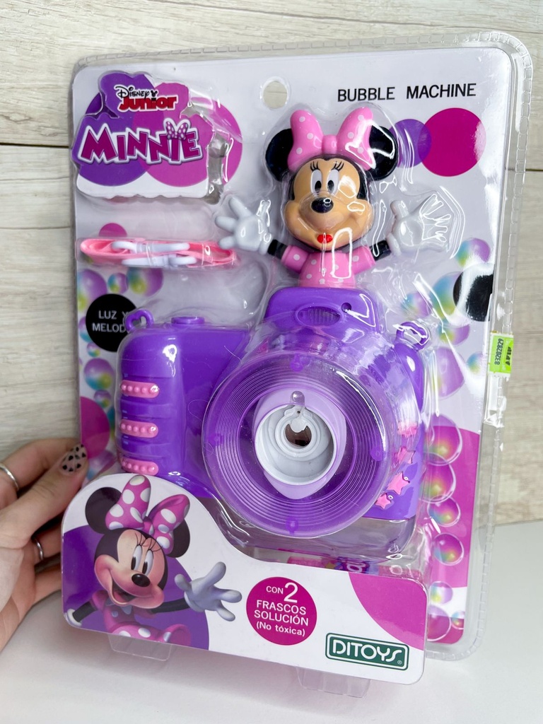 Burbujero camara minnie