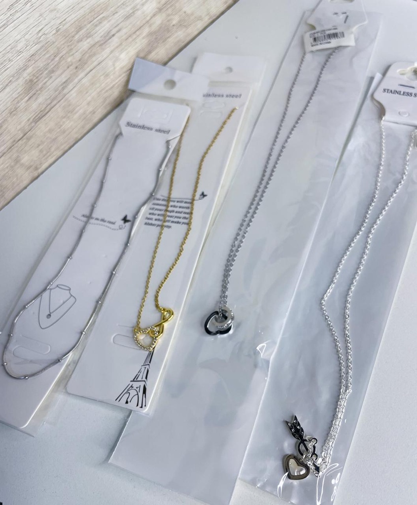 Cadena acero dorado o plateodo