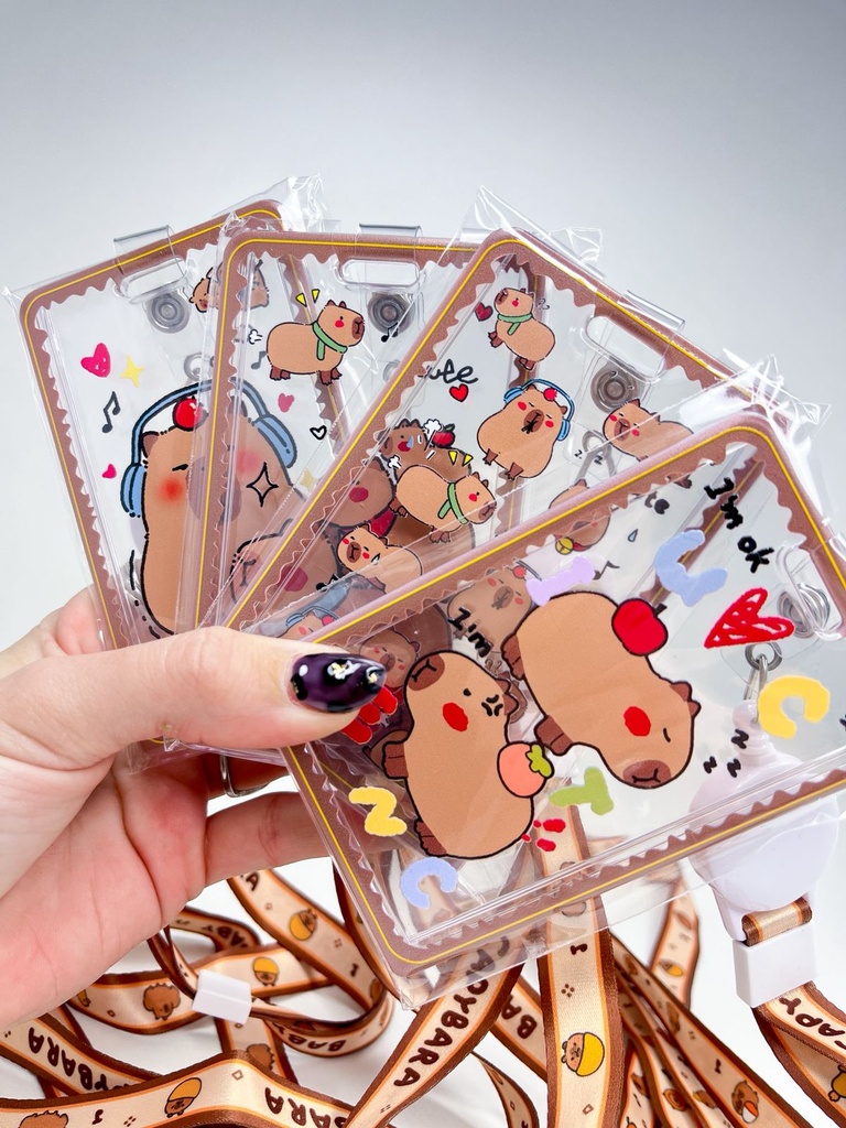 Porta sube capybara c/ correa y tira extensible