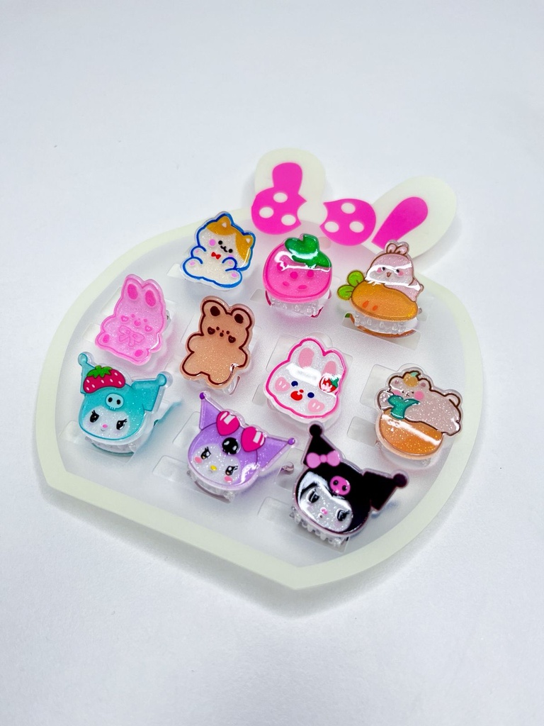 Broche kuromi y amigos x10