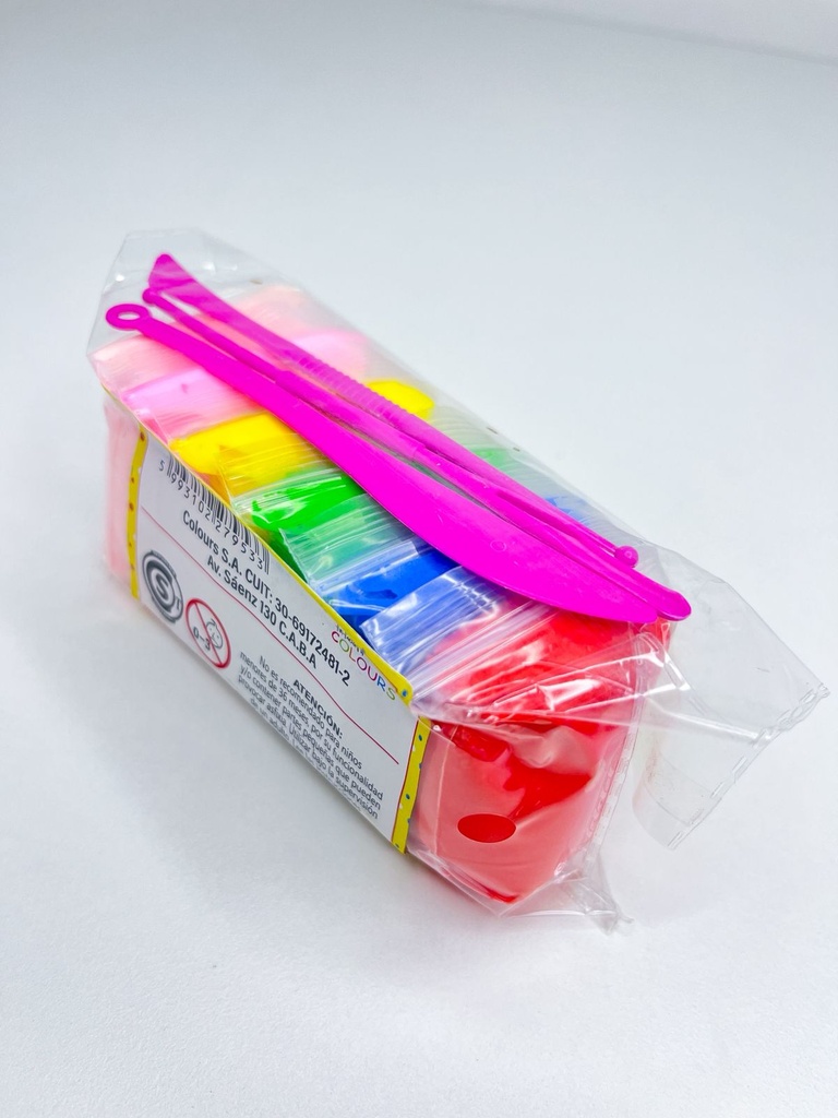 Masa colours bolsita x6