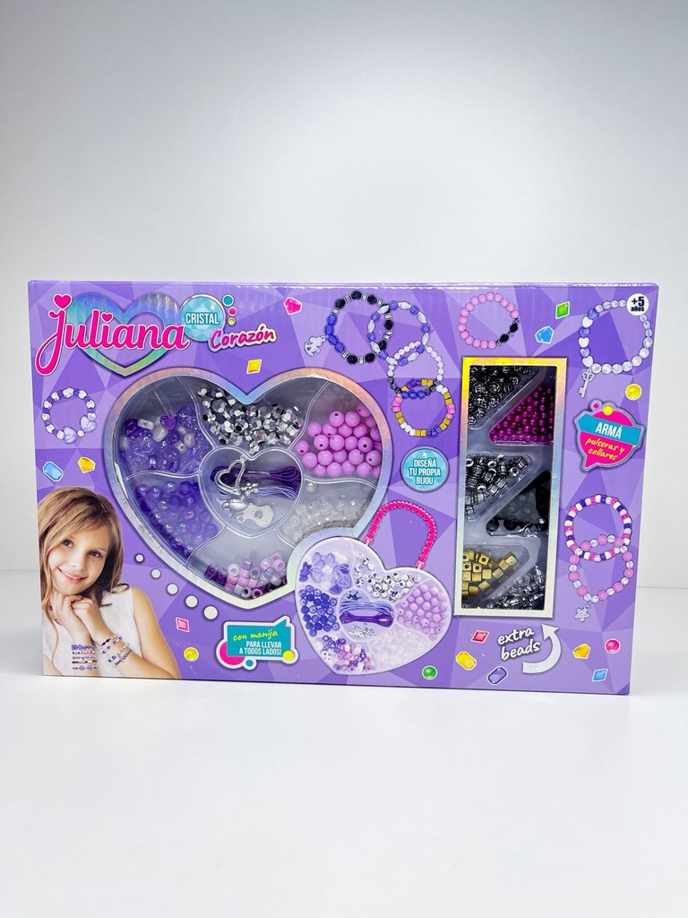 Juliana arma cristal corazon