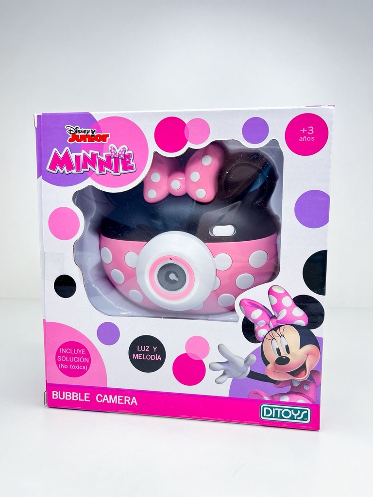 Burbujero minnie camara