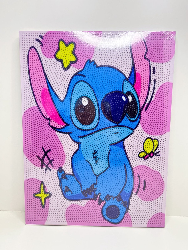 Cuadro diamond strass stitch 30x40