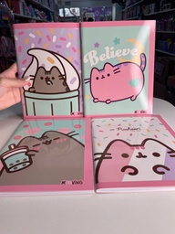 Cuaderno pusheen tapa flexible 16x21