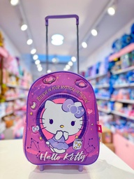 Mochila jardin carrito hello kitty 12"