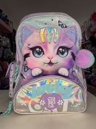 Mochila espalda gatito chimola 18"