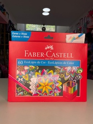 Lapices colores vivos x60 faber-castell
