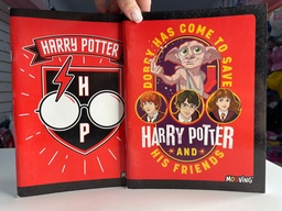Cuadernos harry potter tapa flexible 16x21