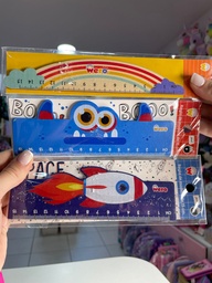 Regla de madera 15cm wero