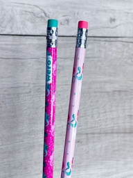 Lapiz negro con goma sirena