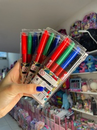 Marcador permanente filgo x4