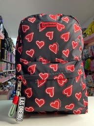 Mochila espalda corazon 18" las oreiro