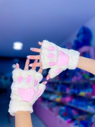 Guantes gatito peluche