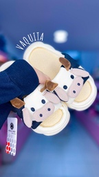 Pantufla importada vaca