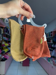 Medias con brillo media caña