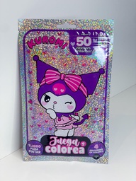 Juega y colorea libro para pintar + stickers