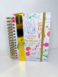 Agenda mooving 2026 mickey mouse y amigos