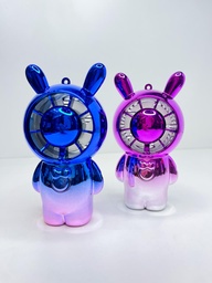 Mini ventilador con diseño de muñeco