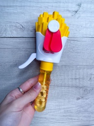 Burbujero papas fritas con ventilador de mano