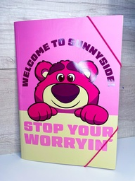 Carpeta elastica oso lotso mooving