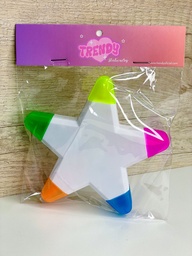 Resaltador estrella x5