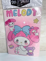 Figura personajes con strass diamantes