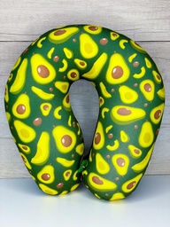 Cuello de viaje palta c/micro perlas