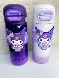 Botella termica kuromi doble pico 530ml