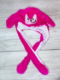 Gorro levanta oreja sonic rosa