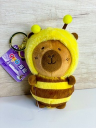 Llavero capybara abeja