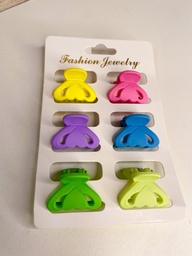 Broche x6 pastel