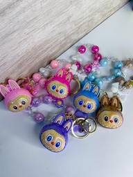 Llavero labubu cabeza