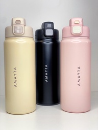 Botella termica amayra 800ml c/bombilla