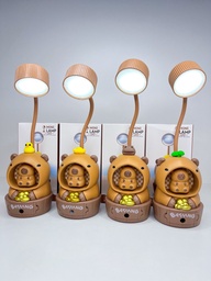 Lampara capybara c/mini capybara