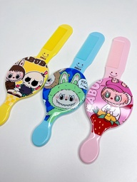 Peine + espejo labubu